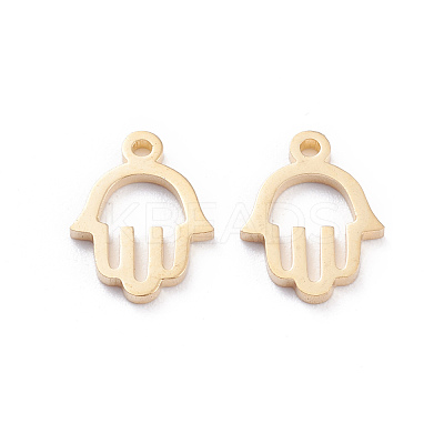 304 Stainless Steel Charms STAS-I151-11G-1
