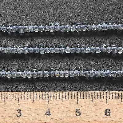 Natural Aquamarine Beads Strands G-Z114-A02-1