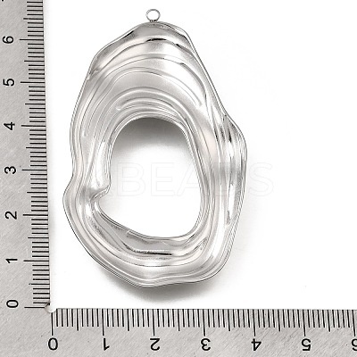304 Stainless Steel Big Pendants SA-CBAD9BF-10P-1