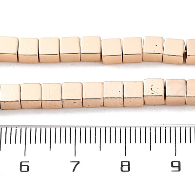 Non-Magnetic Synthetic Hematite Bead Strands G-G652-14LG-1