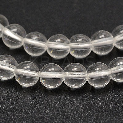 Synthetic Quartz Round Bead Strands PIEG-J002-16-10mm-1