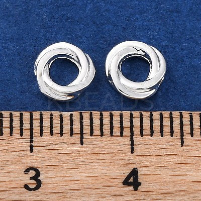 Brass Spacer Beads KK-Z089-05S-01-1