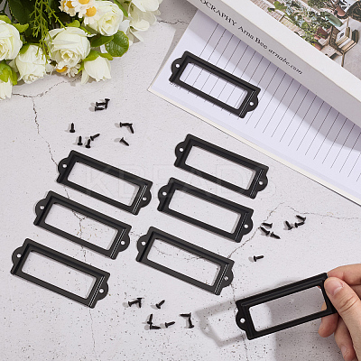 40Pcs Iron Label Frame FIND-MA0001-20EB-1