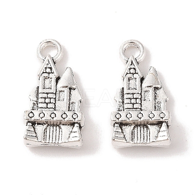 Tibetan Style Zinc Alloy Pendants X-TIBEP-R334-156AS-RS-1