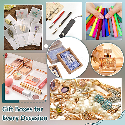 30Pcs Paper Storage Gift Drawer Boxes CON-BC0007-73B-1