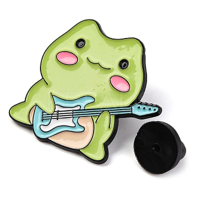 Cartoon Frog Enamel Pins JEWB-S033-02C-1