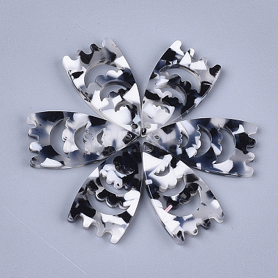 Cellulose Acetate(Resin) Pendants KY-S158-23D-1