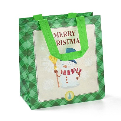 Christmas Theme Laminated Non-Woven Waterproof Bags ABAG-B005-02A-03-1