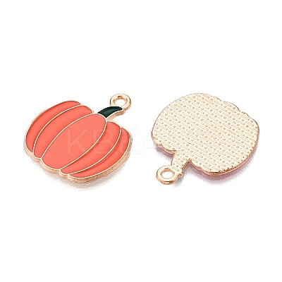 Thanksgiving Day Theme Alloy Enamel Pendants ENAM-T020-35I-1