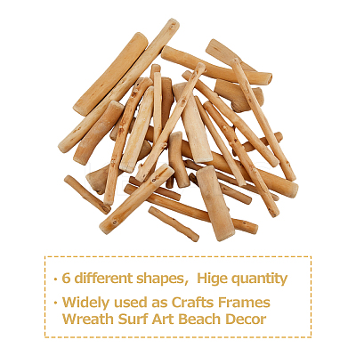 300G 6 Style Driftwood Pieces WOOD-FH0002-01-1