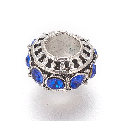 Tibetan Style Alloy European Beads PALLOY-F224-16AS-05-1