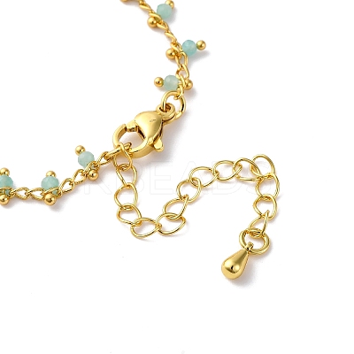 Brass Cable Chain Necklace Making KK-K337-12G-11-1
