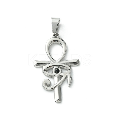 304 Stainless Steel Pendants STAS-H192-03P-02-1