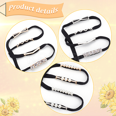 12 Pairs 12 Style Alloy Shoe Lace Decoration FIND-GO0001-09-1