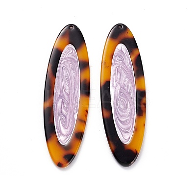 Cellulose Acetate(Resin) Pendants KY-XCP0001-04-1