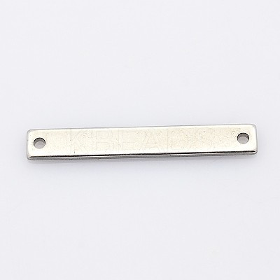 Tarnish Resistant 201 Stainless Steel Links connectors STAS-P073-17-1