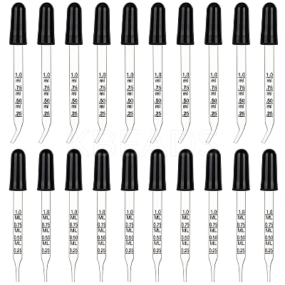 Straight & Bent Tip Glass Droppers TOOL-PH0001-22-1