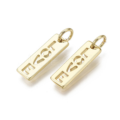 Brass Pendants LS-KK-R133-049G-NF-1