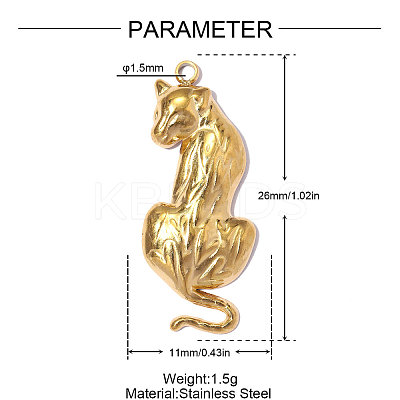304 Stainless Steel Pendants SA-OY002-06G-01-1