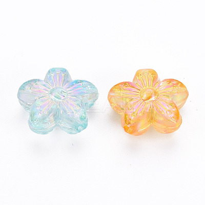 Transparent Acrylic Beads X-TACR-S154-45C-1