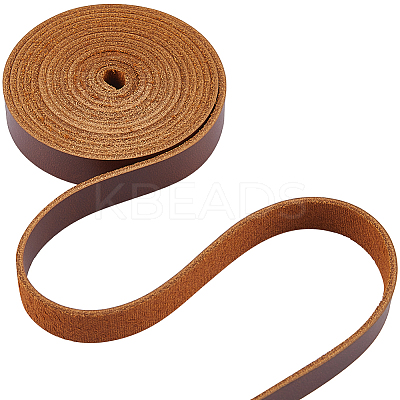 2M Flat AB Grade Cowhide Leather Cord AJEW-WH0479-73C-01-1