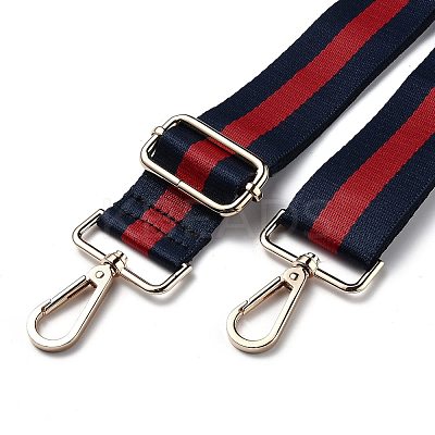 Adjustable Nylon Bag Chains Strap AJEW-P059-13-1