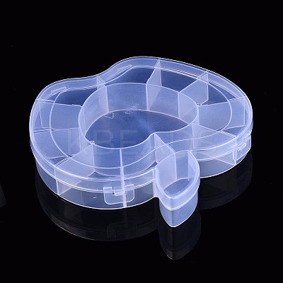 Apple Plastic Bead Storage Containers CON-Q023-03-01-1