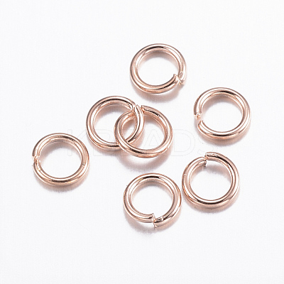 304 Stainless Steel Open Jump Rings STAS-E147-59RG-1