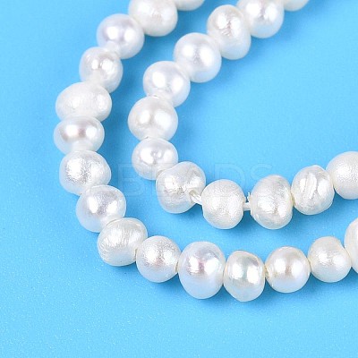 Natural Cultured Freshwater Pearl Beads Strands PEAR-T006-31-1