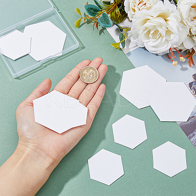 200Pcs 2 Style Paper Quilting Templates DIY-DC0002-71-1