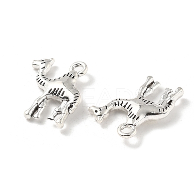 Tibetan Style Alloy Animals Pendants PALLOY-V007-01AS-04-1