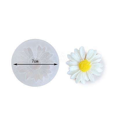 Daisy Flower Shape DIY Food Grade Silicone Molds PW-WG78800-01-1