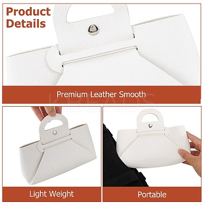 1Pc Imitation Leather Eyeglass Cases AJEW-CN0005-84B-1