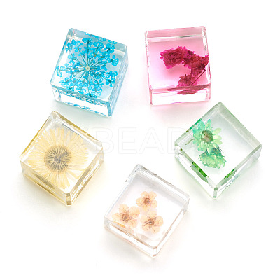 5Pcs 5 Colors Resin Cube Fridge Magnet Home Decoration Accessoriesa FIND-TA0005-87-1