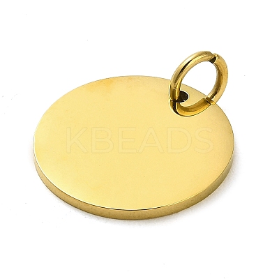 304 Stainless Steel Pendants STAS-L022-112G-1
