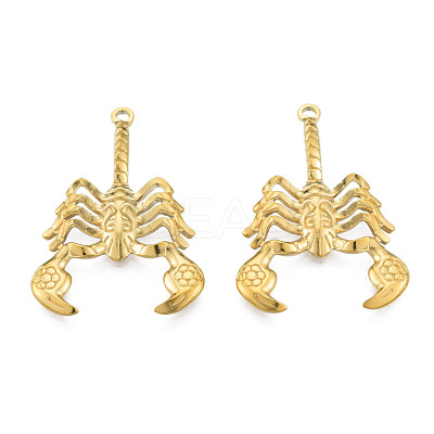 201 Stainless Steel Pendants STAS-N098-169LG-1