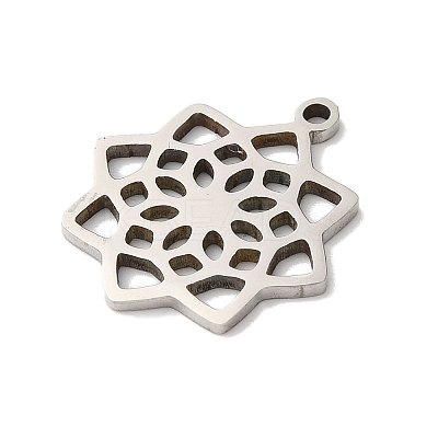 Non-Tarnish 5Pcs 201 Stainless Steel Pendants STAS-Z068-02P-02-1