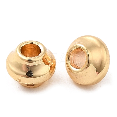 Brass Spacer Beads KK-F860-79G-1