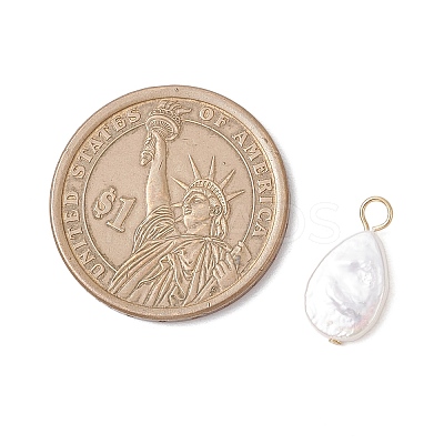 Natural Keshi Pearl Pendants PALLOY-JF04240-02-1