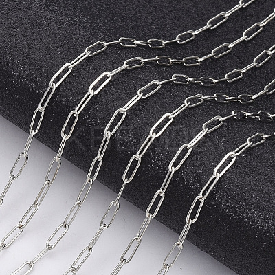 Brass Paperclip Chains X-CHC-S008-001C-P-1
