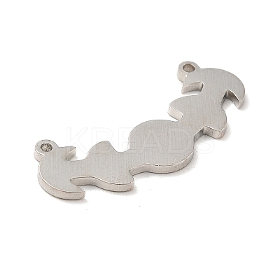 Non-Tarnish 201 Stainless Steel Pendants STAS-E175-13P-1