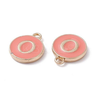 (Defective Closeout Sale Border damaged) Golden Plated Alloy Enamel Charms ENAM-XCP0001-20O-1