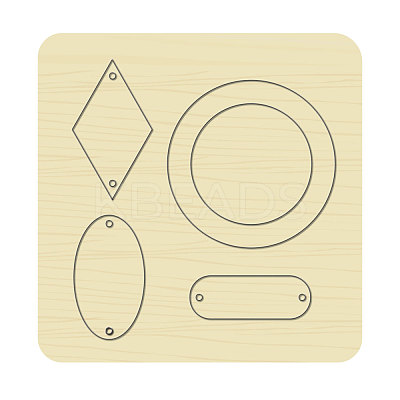 Wood Cutting Dies DIY-WH0169-56-1