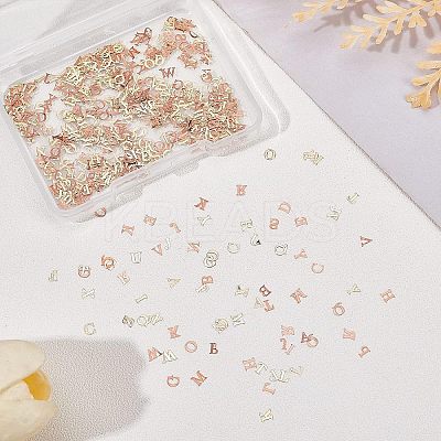 1040Pcs 26 Style Brass Cabochons MRMJ-OC0002-99-1