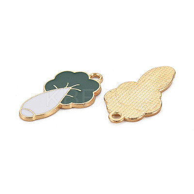 Alloy Enamel Pendants X1-ENAM-T016-16-RS-1