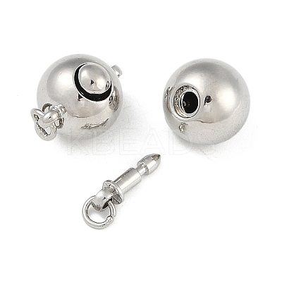 Brass Box Clasps KK-Z083-15P-1