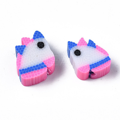 Handmade Polymer Clay Beads CLAY-N008-021C-1