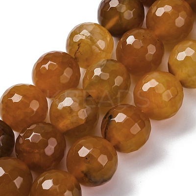 Natural Dragon Veins Agate(Dyed & Heated) Beads Strands G-K390-A03-01-1