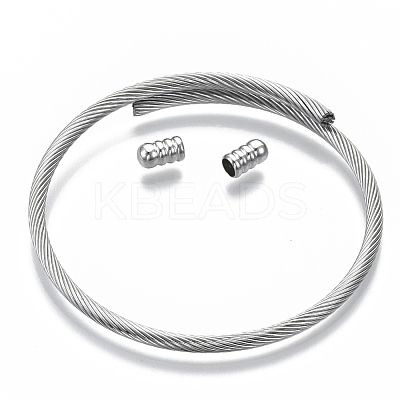 Alloy Cuff Bangles Making PALLOY-N158-035P-1