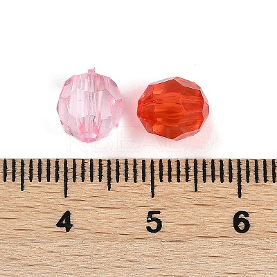 Transparent Acrylic Beads OACR-Q015-01A-1